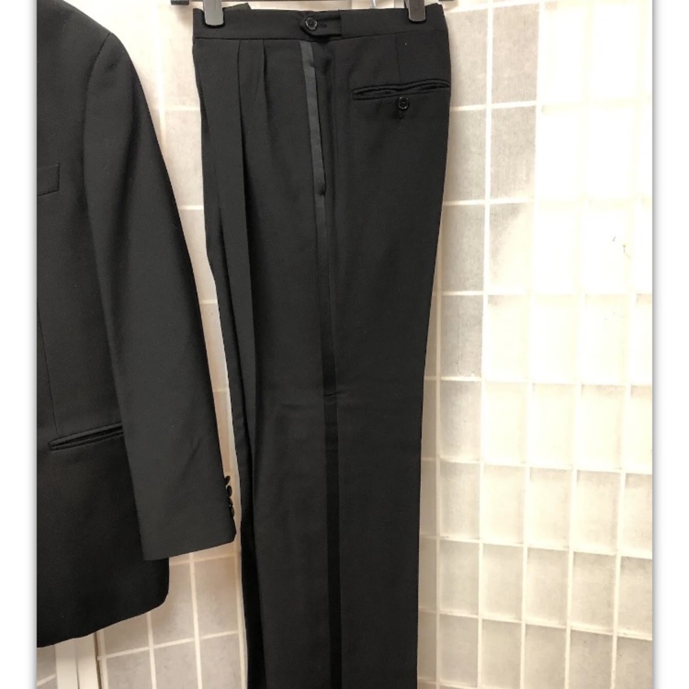 Joseph Abboud, Men’s, Tuxedo, Black, Jacket/Pant.: - image 4